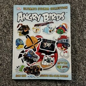 Angry Birds big Sticker book (too many to count!)